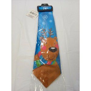 Christmas House Musical Reindeer Tie Sings Jingle